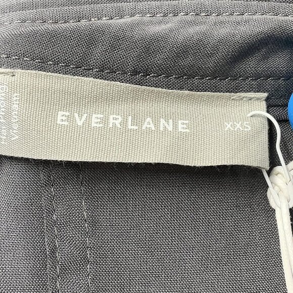 .. Everlane The Drapey Square Shirt, Slate Grey (XXS) - Picture 10 of 11